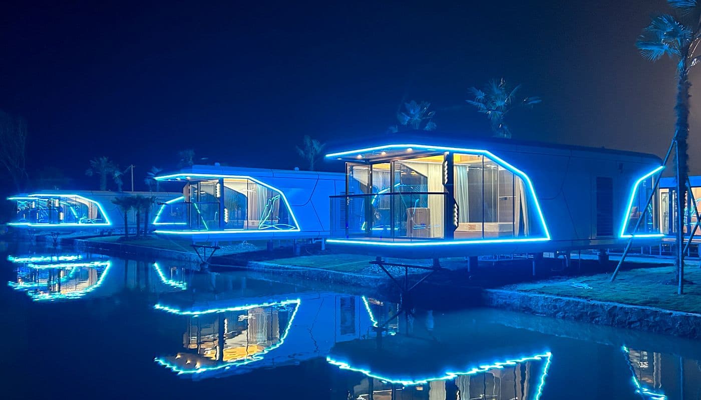 Hubei Ezhou homestay capsule project